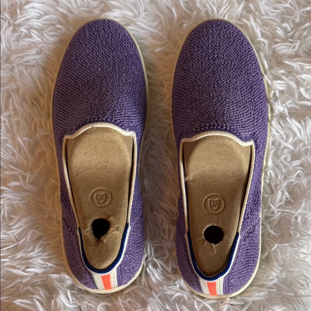 Rothy’s Amethyst Terry Sneaker